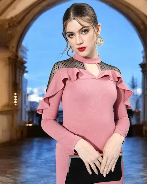 MISS CHASE Women's Western Wear Dress